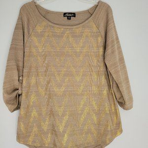 Absolutely Famous - M - Tan Top